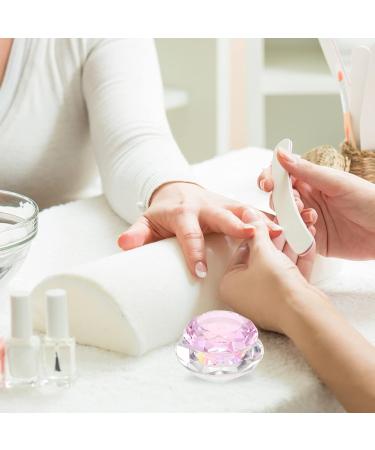 Glass Nail Art Dappen Dish - Crystal Lotus Bowl for Acrylic Powder & Liquid | 7x7cm - Buy Online on GoSupps.com