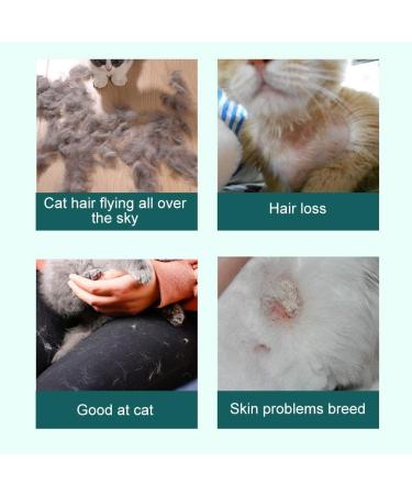 Fellkamm & Desangangelkamm: Premium Cat & Dog Combi Comb for Removing Knotted Hair - 31 Teeth Grooming Tool for Effortless Pet Care - Buy Online on GoSupps.com