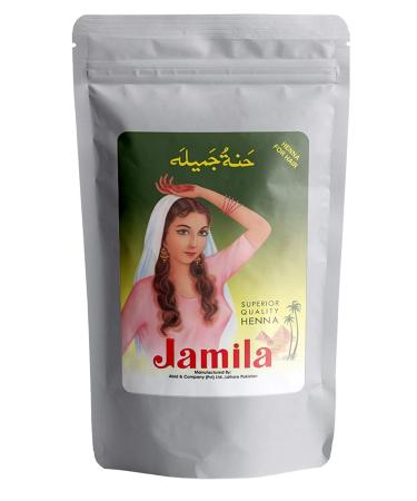 Jamila Pure Natural Henna Powder for Hair Dye/Color, 1 Pound