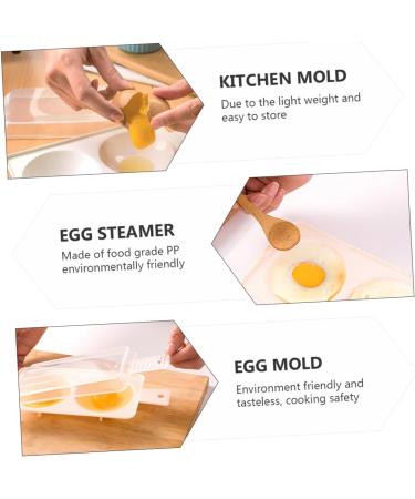 Alipis 6 Sets Microwave Egg Steamer Egg Cooker Cups Egg Microwave Egg Mold Micro-wave Oven Breakfast Items - Buy Online on GoSupps.com