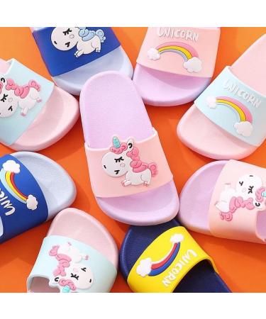 Lanivic Unicorn Flip Flops for Kids | Non-Slip Summer Beach Slippers & Soft Bathing Shoes | Perfect for Boys & Girls - Buy Online on GoSupps.com