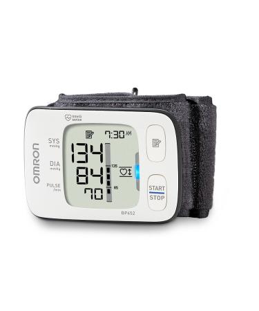 Omron 7 Series Wrist Blood Pressure Monitor 100-Reading Memory with Heart Zone Guidance and UltraSilent Inflation by Omron