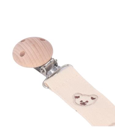 Soft Pacifier Holder Clip for Babies - Durable Metal Buckle | International Shipping Available - Buy Online on GoSupps.com