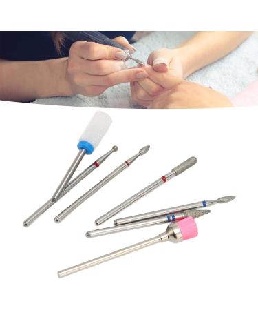 Nail Drill Bits Gel Removal Electric Cuticle Remover Bit Left Right Handed Tungsten Ceramic for Acrylic Nails - Buy Online on GoSupps.com