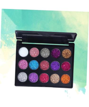 OSALADI 15 Matte Eyeshadow Eye Shadow Palettes Eyeshadow Pallet Eyeshadow Powder Eyeshadow Palette Diamond Makeup Palette Eyeshadow Matt 1 count (Pack of 1) Picture 1 - Buy Online on GoSupps.com