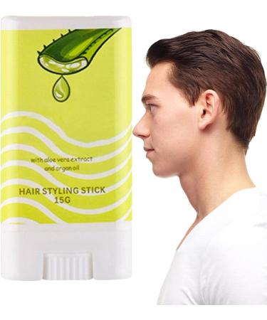 Wax Stick for Hair | Hair Styling Wax Stick Slick Stick - Natural Pomade Wax for Unruly Hair and Flyaways Edges Portable and Easy to Use - Buy Online on GoSupps.com