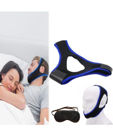 Veralabs Airflow Jaw Strap Air Flow Jaw Strap Airflow Jaw Strap Veralabs Veralabs Airflow Jaw Mask Veralabs Chin Strap Veralabs Sleep Strap Veralabs Chin Sleep Strap Sleep Mask (Black*1)(Blue)