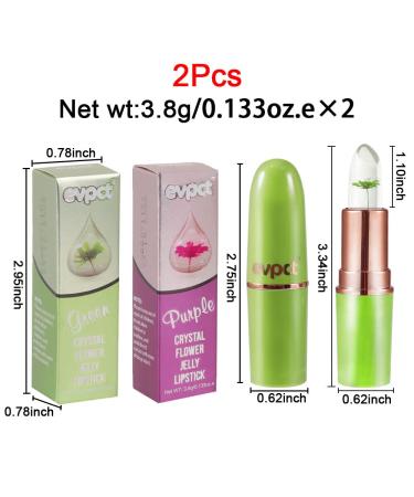 Color Changing Lipstick Set - BINGBRUSH 2Pcs Flower Lip Tint for Long Lasting Moisturized Lips - PH Mood Magic Stain Gloss Makeup for Women - Buy Online on GoSupps.com