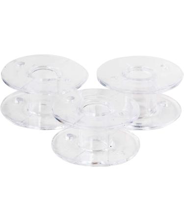 SINGER 06543 Class 15J Transparent Bobbins - 12 Count Pack - Buy Online on GoSupps.com