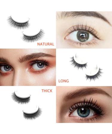 Reusable Self-Adhesive Waterproof False Eyelashes - Easy Application | Shop DL12 DL13 DL14 DL16 DLhz - Buy Online on GoSupps.com