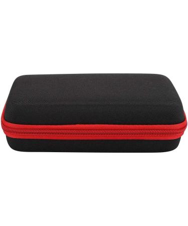 Nylon TPU Electrical Organizer Bag for QP2520 Shaving Tools - Men's Hair Shaver Microphone Storage Case in Black & Green/Red - Buy Online on GoSupps.com