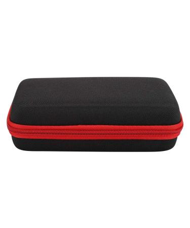 Shaving bag for QP2520/90/70 Nylon TPU Electric Shaver Storage Bag men hair shaving tool Etui Organizer for QP2520/90 (black red)