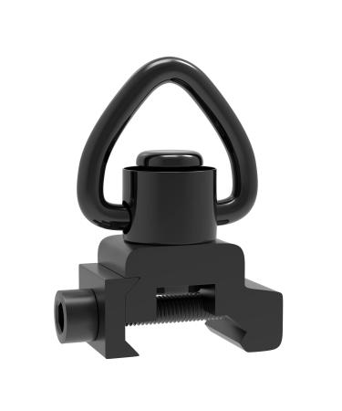 1" QD Sling Swivel Mount, Quick Detach Sling Attachment for Two Point Sling 1PCS