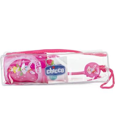 Chicco Set Dental Rosa 36m+ | Essential Oral Care for Kids | International Shipping Available - Buy Online on GoSupps.com