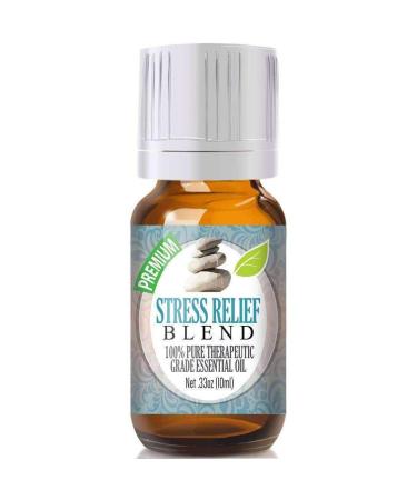 Stress Relief Blend Essential Oil - 100% Pure Therapeutic Grade Stress Relief Blend Oil - 10ml - Stress Release Essential Oil