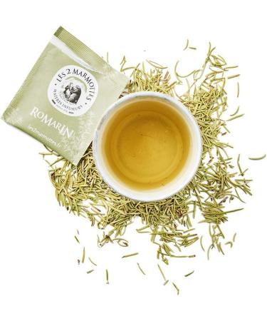  LES 2 MARMOTTES Les 2 Marmottes - Organic Rosemary Infusion 30 Bags - Mediterranean Flavors - Well-being and Relaxation - Range for the Pleasure of the Taste Buds - Made in France - No Added Flavors - 45g - Buy Online on GoSupps.com