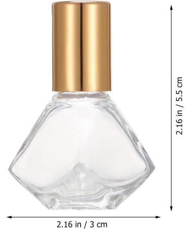 Beavorty 12-Pack Glass Roller Bottles for Essential Oils & Makeup Remover - Travel-Friendly Durable and Stylish - Buy Online on GoSupps.com