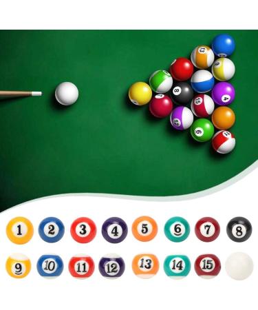 Mini Billiard Ball 2.5CM - Eco-Friendly Resin Toy for Kids' Recreation Games - Buy Online on GoSupps.com