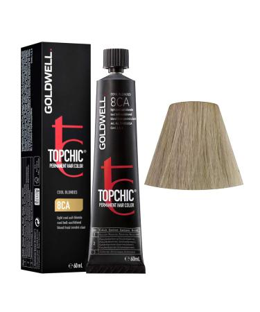 Goldwell Topchic hair color cool ash 8CA 1 pack (1 x 60 ml) cool ash 8CA 1 piece (1 pack)
