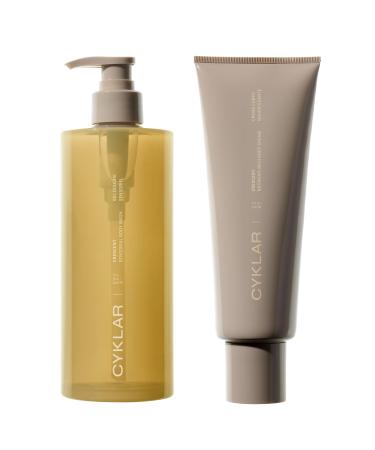 CYKLAR - Nutrient Rich Body Cream + Sensorial Body Wash - Bundle - Crescent Fragrance