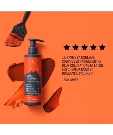 Schwarzkopf Professional CHROMA ID Semi Permanent Color Mask Mix Tone Color System Refreshing Toning Intense Care Deep Conditioning Vegan Formula Purple 300 ml - Buy Online on GoSupps.com