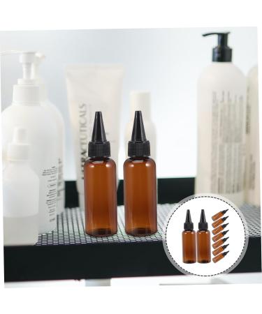 Lot de 10 Flacons Applicateurs pour Cheveux 50 Ml Pet Brun Souple Flacon Rechargeable Bouchon Noir Pr cision Coloration Capillaire Usage Professionnel - Buy Online on GoSupps.com