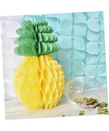 Alipis 6pcs Honeycomb Party Favors Paper Pineapple Decor Honeycomb Pineapple Party Decor Honeycomb Gift - Buy Online on GoSupps.com