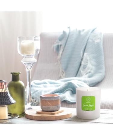Armatics Green Apple Fragrance Candle - Natural Soy Aromatherapy Candle for Home | Perfect Gift for Mother's Day & Birthdays - Buy Online on GoSupps.com