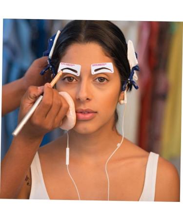 MAGICLULU 480 Pcs Eyebrow Stickers Eyebrow Card Brow Makeup Stencil Non-woven Fabric White Disposable Tool - Buy Online on GoSupps.com