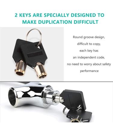 Allnice Mini Bike Lock Cable - Portable Anti-Theft Bicycle Lock for Security - Zinc Alloy Waterproof Travel Luggage and Helmet Lock - Buy Online on GoSupps.com