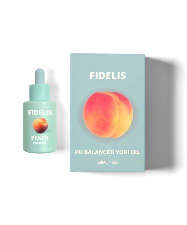 Fidelis Yoni Oil (Peach) ph Balanced Intimate Moisturizer Booty Oil