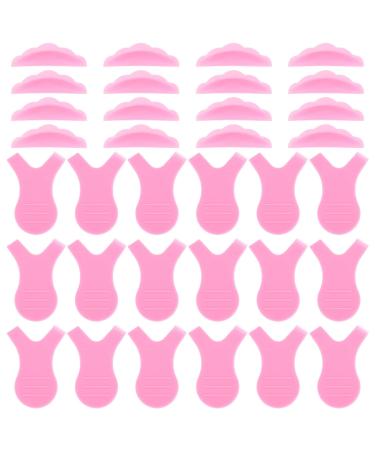 DRESSOOS 1 Set Eyelash Silicone Gasket Eyelash Tool Lash Lift Pads Eyelash Lift Stick Eyelash Lift Brush Lash Lift Curlers Lash Kits Eyelashes Cushions Plastic Fake Eyelashes Extension Pad