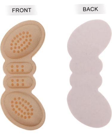 Beavorty 6pcs High Heel Stickers - Foot Protectors for Women's Shoes - Heel Grips & Cushion Pads - Apricot, 9.8x4cm - Buy Online on GoSupps.com