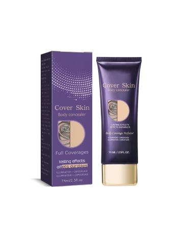 Body Concealer, Waterproof Tattoo Cover Makeup, Body Concealer Repair Cream, Full Coverage, Body Coverage Perfector