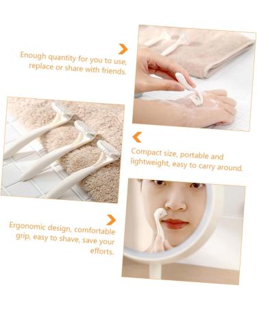 Frcolor 3-in-1 Women's Razor for Facial Arm and Bikini Hair Removal - Intimate Hair Trimmer for Smooth Skin - Buy Online on GoSupps.com