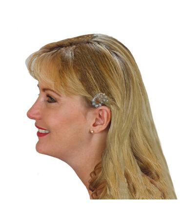 Set of 6 Snap Clip Barrettes for Thin Hair Women/Girls - Jet Purple Fuchsia Red Aqua AB - Buy Online on GoSupps.com
