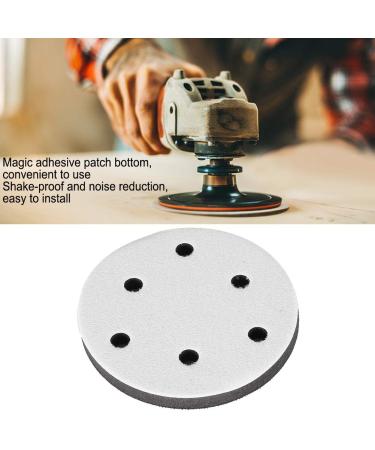 5-Inch Soft Grinding Interface Pad - Premium Sponge Cushion for Sanding - Compatible with Oscillating Tools - 5/6/8 Holes - Buy Online on GoSupps.com