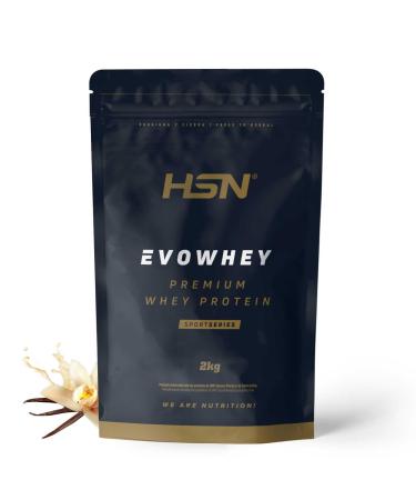 HSN Sports HSN Sports Evowhey Vanilla Whey Protein Concentrate 2000g Black