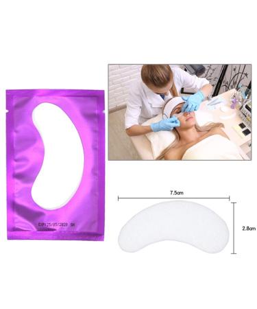 Qleng 110 Pairs Eyelash Extension Gel Patches - Professional Lint-Free Under Eye Pads for False Lash Extensions - Hydrogel Eye Mask for Beauty Salon Grafting - Buy Online on GoSupps.com