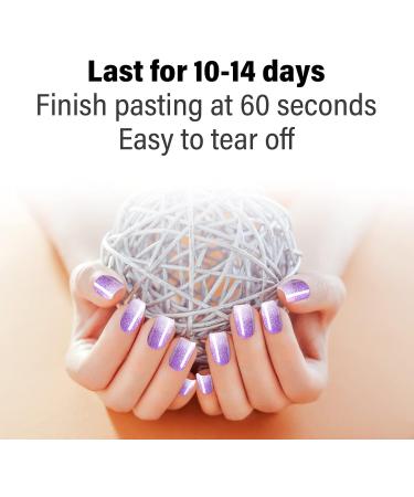 Full Cover Nail Stickers Exquisite Self Adhesive Nail Art Stickers Widely Used Full Cover Nail Wraps Self Adhesive Wraps Decals for Woman for Home(45) - Buy Online on GoSupps.com