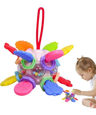 Ristyur Bite Toys: Kauball Rattles & Toddler Toys - Perfect Gifts for Boys & Girls (3 Months+) - Buy Online on GoSupps.com