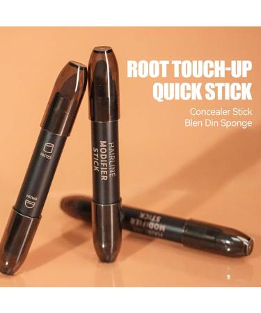 Clawrex Hair Mascara Hair Concealer for Men and Women Dual End Hair Root Touch Up Stick Long Lasting Gray Hair Cover Hairline Stick - Buy Online on GoSupps.com