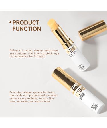 Retinol Eye Stick & Cream Balm Anti-Wrinkle Dark Circles & Fine Lines Portable Daily Eye Care for Men & Women - Buy Online on GoSupps.com