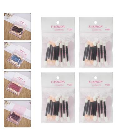 Lurrose 40th Sponge Stock Eye Make-Up Brush Set - Mini Cosmetic Brushes for Glitter & Eyeshadow - Double-Sided Essential Eye Brush | International Shipping Available - Buy Online on GoSupps.com