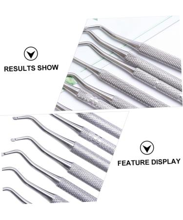 minkissy 1 Set Manicure Tools Professional Pedicure Tools Cuticle Trimmer Pusher Nail Tool Metal Nail Pusher Nail Gel Polish Remover Manicure Tool Kit Stainless Steel Exfoliating Crafts - Buy Online on GoSupps.com