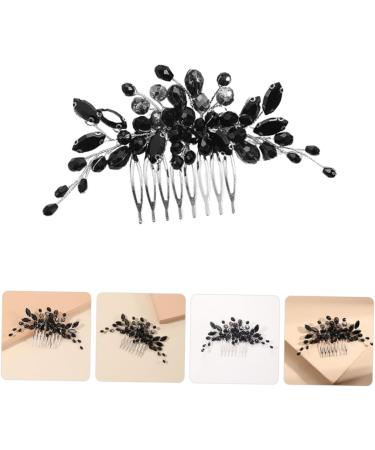MAGICLULU Bridal Hair Side Comb Side Hair Combs Wedding Hair Comb Hair Pins Gold Hair Clips Wedding Rhinestone Hair Comb Bride Hair Accessories for Women Bridal Hair Comb The Flowers Hairpin - Buy Online on GoSupps.com