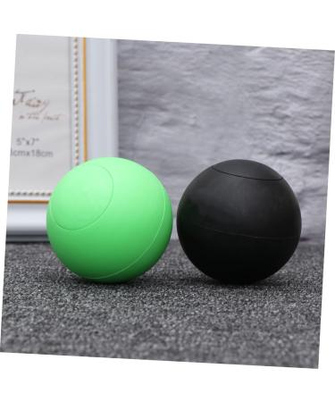 Frcolor Yoga Massage Balls - 2 Pack Soft Fitness Fascia Rollers for Pilates & Self-Massage | Elastic Back Relief - Buy Online on GoSupps.com