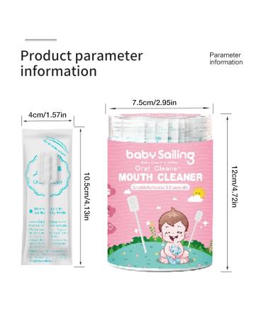 Ristyur Baby Gauze Tongue Cleaner | Soft Oral Cleaning Sticks | Gentle Gum and Teeth Care for Infants | International Shipping Available - Buy Online on GoSupps.com