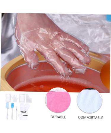 Moufles Hydratants la Paraffine pour Soins des Mains Pieds Lot 1 Paire Coton Blanc Cr me Hydratante Spa Accessoires de Soin pour Peau S che Spa Domicile Couleur Al atoire - Buy Online on GoSupps.com
