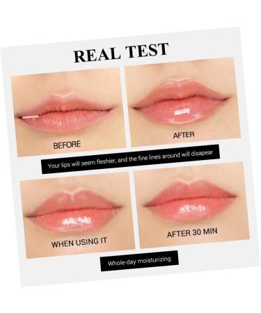 HAPINARY 2pcs Lip Serum Lip Oil Clear Lip Gloss Lip Balm Lipgloss Lip Tint Lips Moisturizer Lip Pomade Water - Buy Online on GoSupps.com